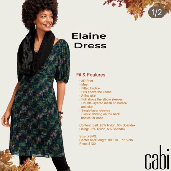 Cabi Elaine Dress - Picture 2 of 8